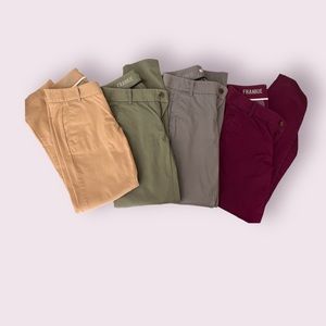 J Crew Frankie Pant (Set of 4)